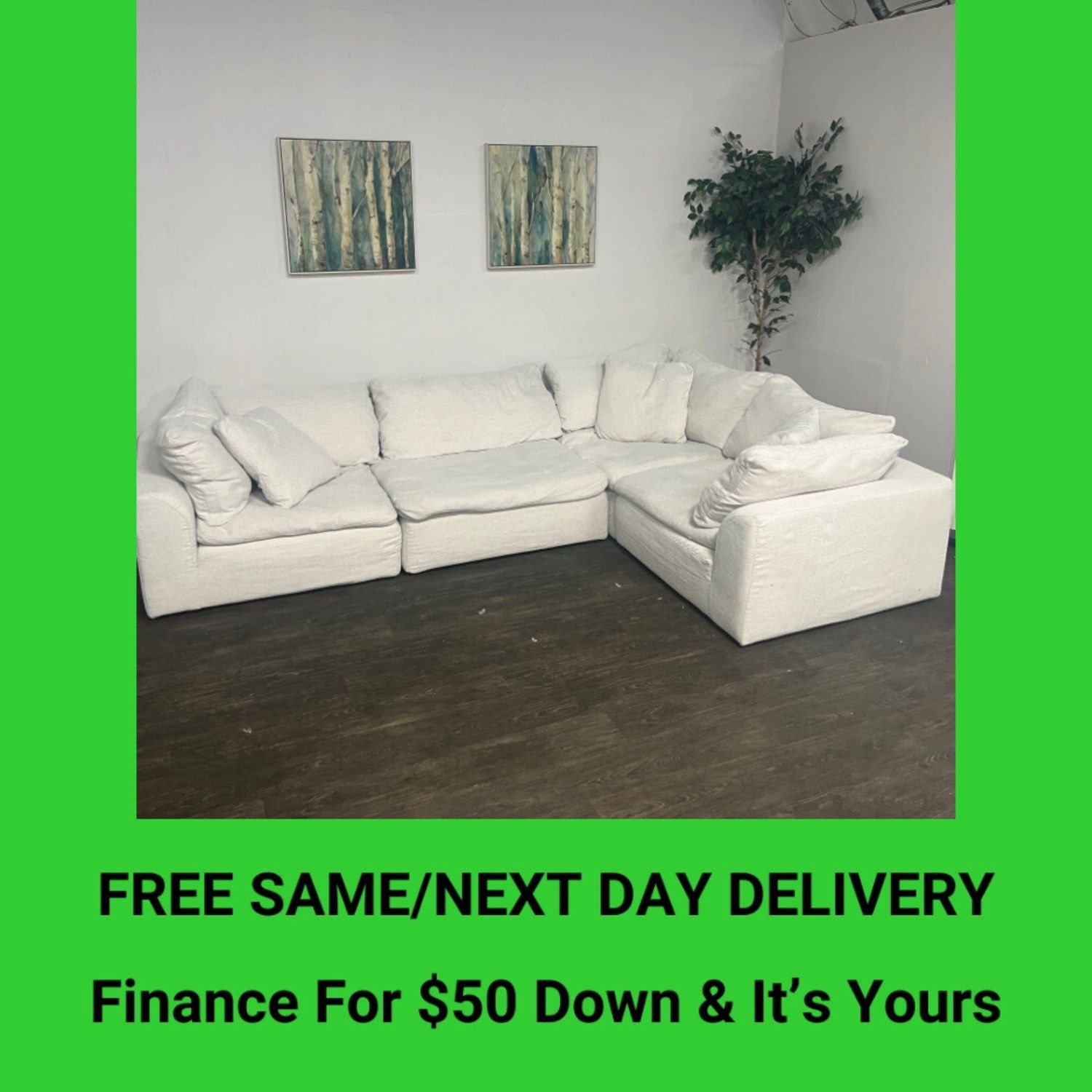 Sectional Couch Modular Sofa | Free Delivery!