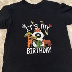 3rd Birthday Tee