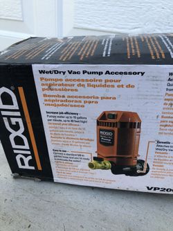 Ridgid Vacuum Pump 