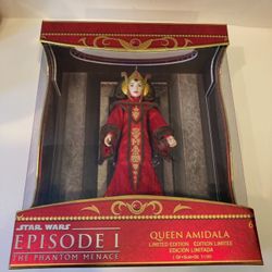 DISNEY STAR WARS QUEEN AMIDALA DOLL 12” EPISODE 1 BARBIE COMPATIBLE 3100 MADE!