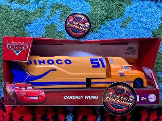 Disney Pixar Cars Cardrey Wong Dinoco 51 Hauler