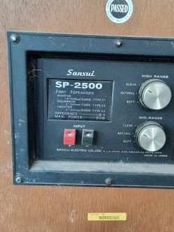 Sansui speakers