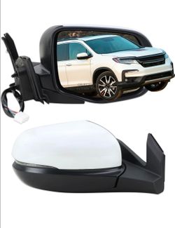 RIGHT PASSENGER Side Mirror for 2016-2022 Honda Pilot Manual Fold 76200TG7A62