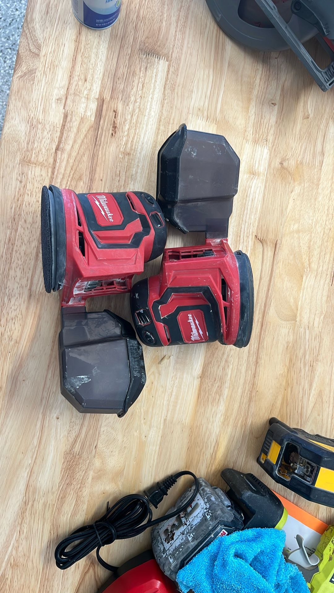 2 Milwaukee Orbital Sanders Both For 100