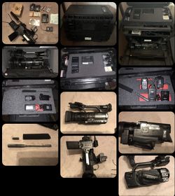  Digital Video GigPac Sony HVR-Z1U MRC1K UTX P2 & B2 AKG GN15 & CK80 Pelican Case.   Setup For Tape less RecordingAll packed in a pelican field case