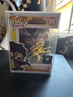 Signed Overhaul Funko Pop