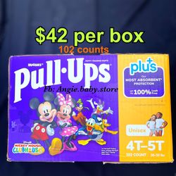 Pull-ups Size 4-5T