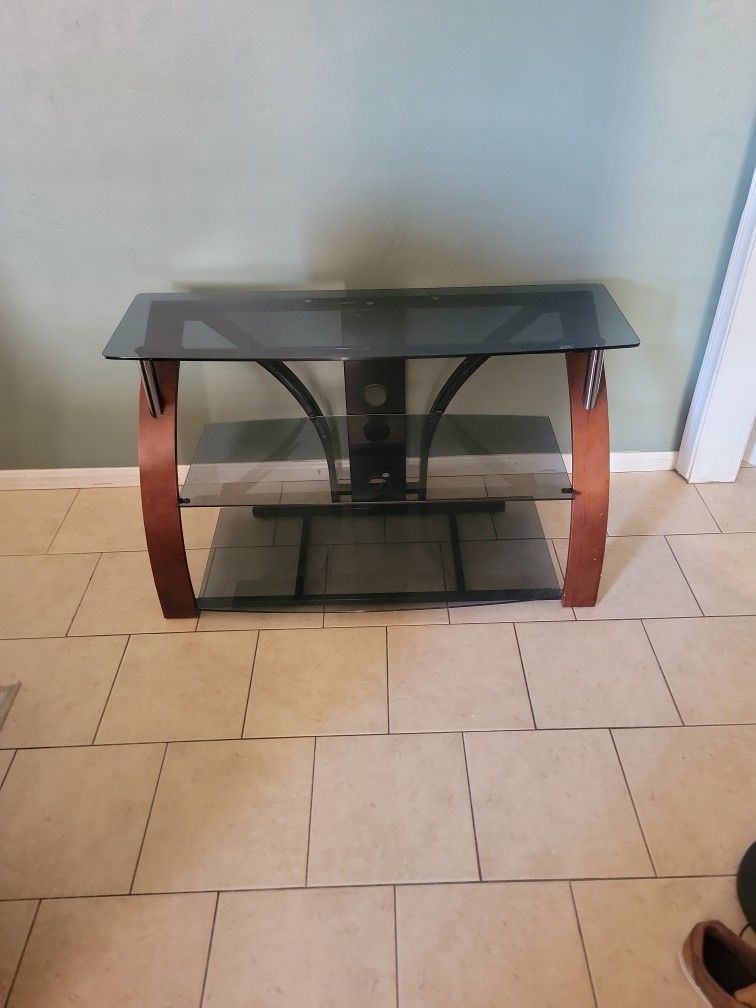 Glass Shelve TV Stand 