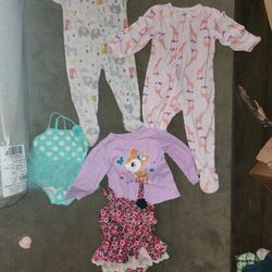 Toddler Girl Clothes (18M)