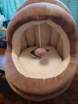 HEART  TO TAIL  SCALLOP PET BED FOR CATS