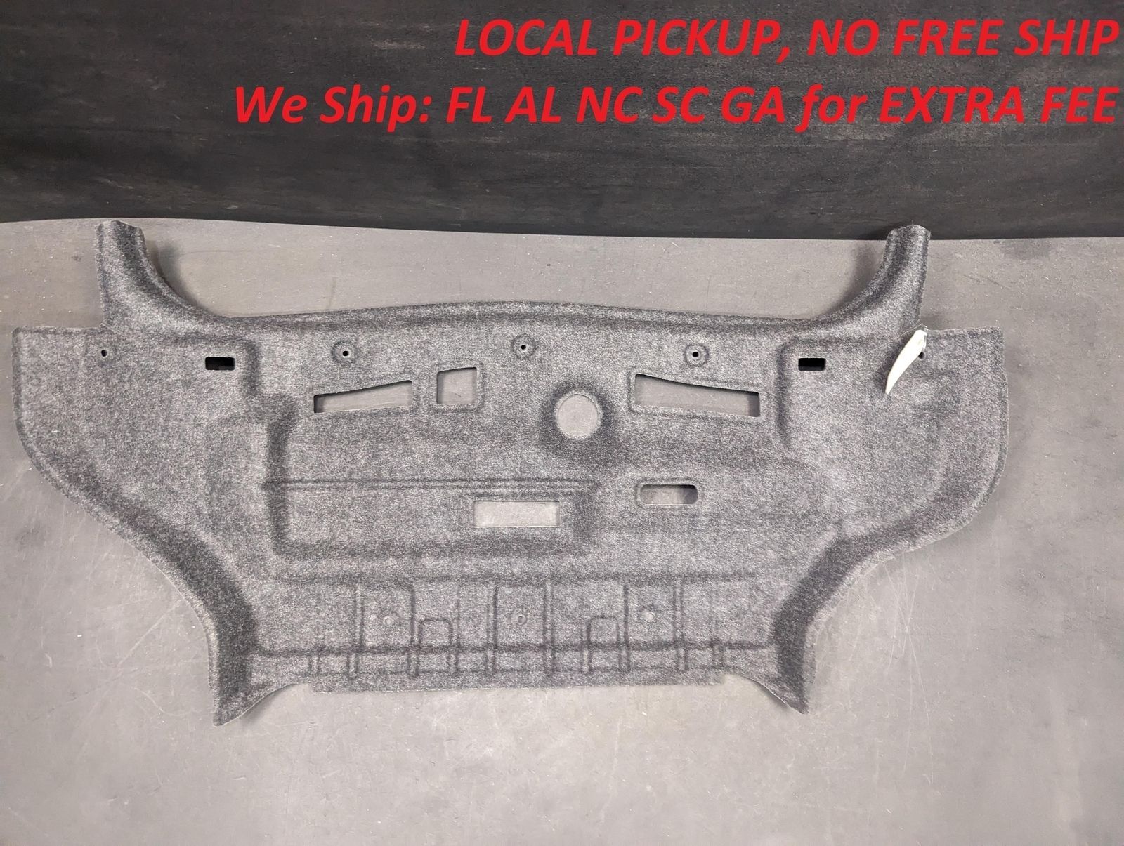 Rear Trunk Upper Trim Panel 2019 Infiniti Q50 84911-4GA1A 2016 2017 2018 (I9876)