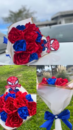 Spider-Man Flower Bouquet