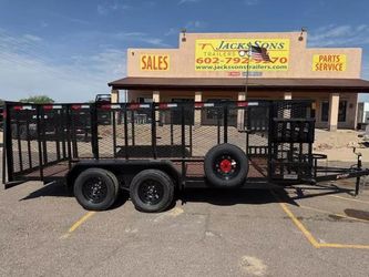 2025 Sun Country 16X83 Landscape Deluxe, 4' Expanded Sides, 4' Ramp Gate, Tool Holders, Black
