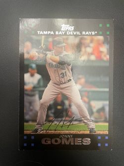 2007 Topps Tampa Bay Rays Jonny Gomes Baseball Card #339