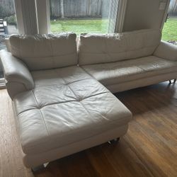 Free Leather Sectional Couch 