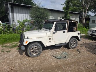 1998 jeep tj rusted frame have new frame