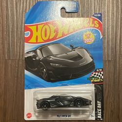 McLAREN W1 Black Hot Wheels 