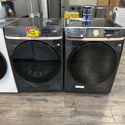 Samsung Washer & Electric Dryer Set Read Description (Take It Home In Payments/Llevalo A Casa En Pagos)