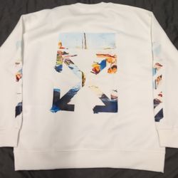 Off White T Shirt  Mens Size Large 