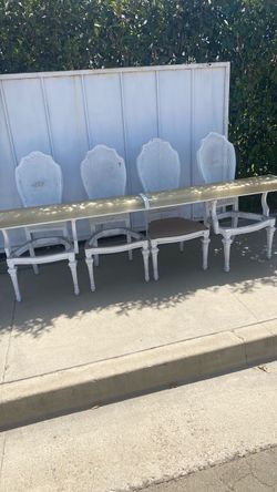 Free wood table Four chairs and one ceiling lamp there outside  of 3325 Mona Way   First come first serve if this post still open this items still ava