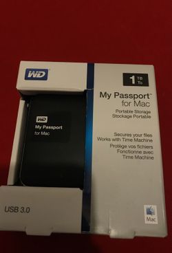 my passport for mac 1tb