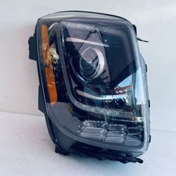 2020-2022 KIA TELLURIDE RIGHT PASSENGER SIDE HEADLIGHT HALOGEN W/ LED OEM