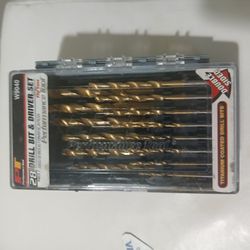 Performance Tool 28 Piece Drill Bit And Driver Set