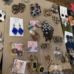 Earings Vintage And Some Custom 