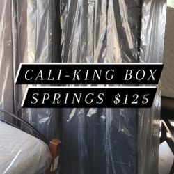 Cali-King Box Springs ONLY 