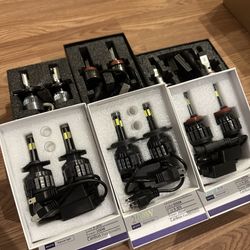 Led Headlight Bulbs Luces for headlight foglight interior 