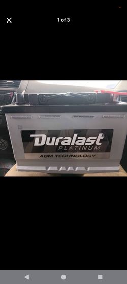 Duralast Platinum AGM Car Battery