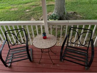 Outside chairs