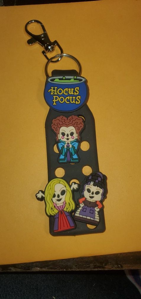 Hocus-pocus Shoe Charm Keychain 