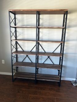 3 - 53 x 76” Metal Wood Shelving