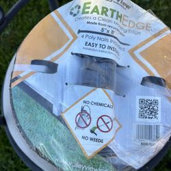 Landscape Edging 8 Feet And Snake Plants And Blooming