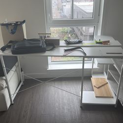 Desk and Benches for sale