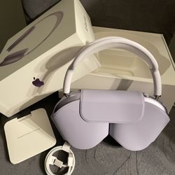 Purple AirPods Max Wireless Headphones