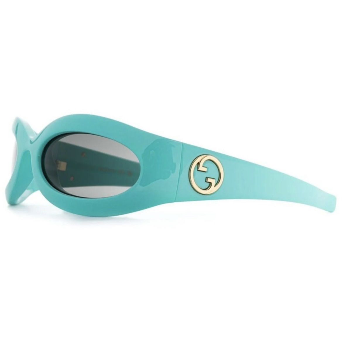 Gucci GG1247S Oval Sunglasses in Light-Blue