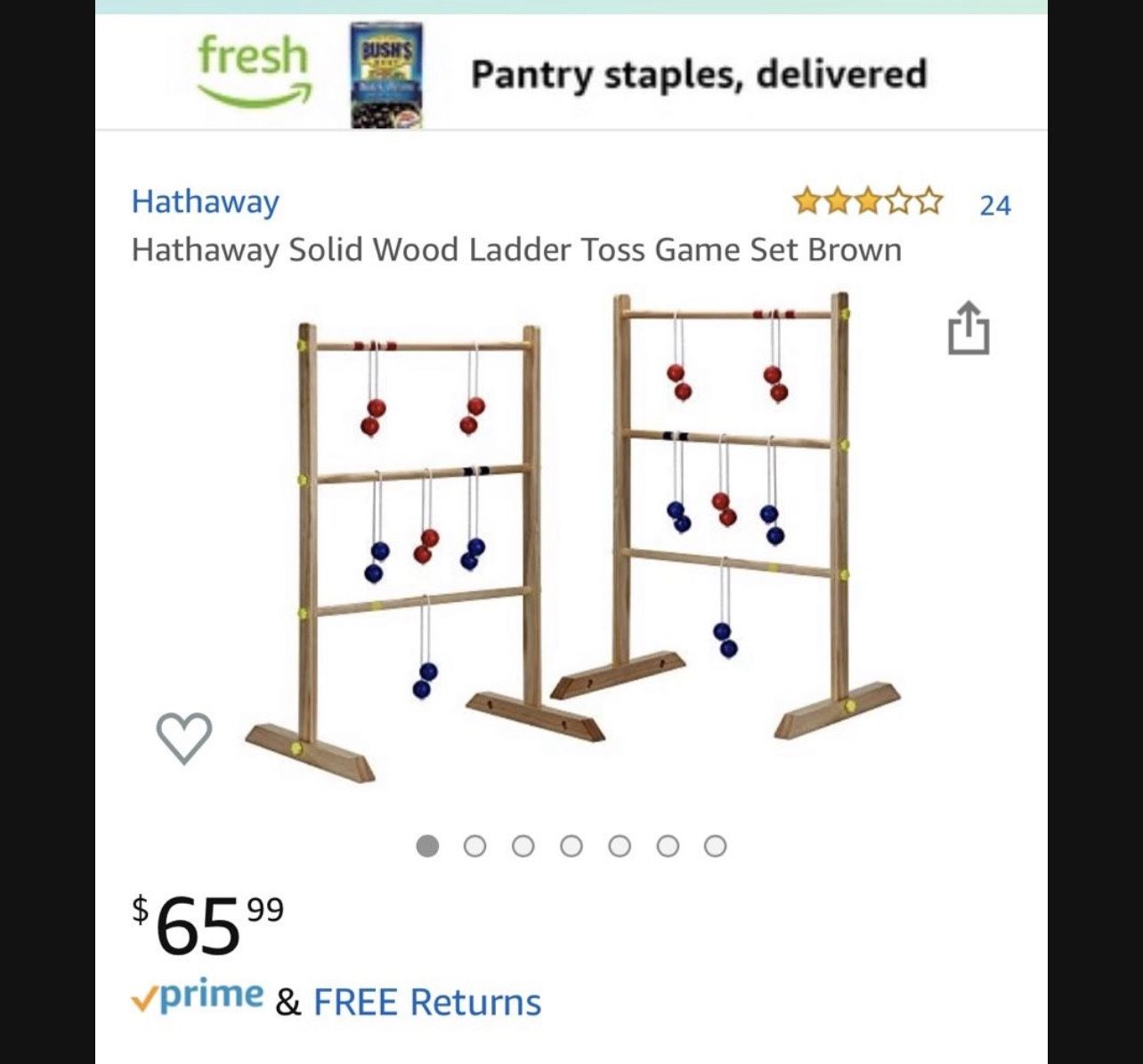 Outdoor Toss Game