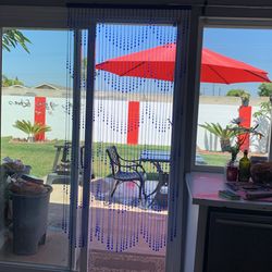 Door Beads, Very Beautiful Cobalt Blue Color,