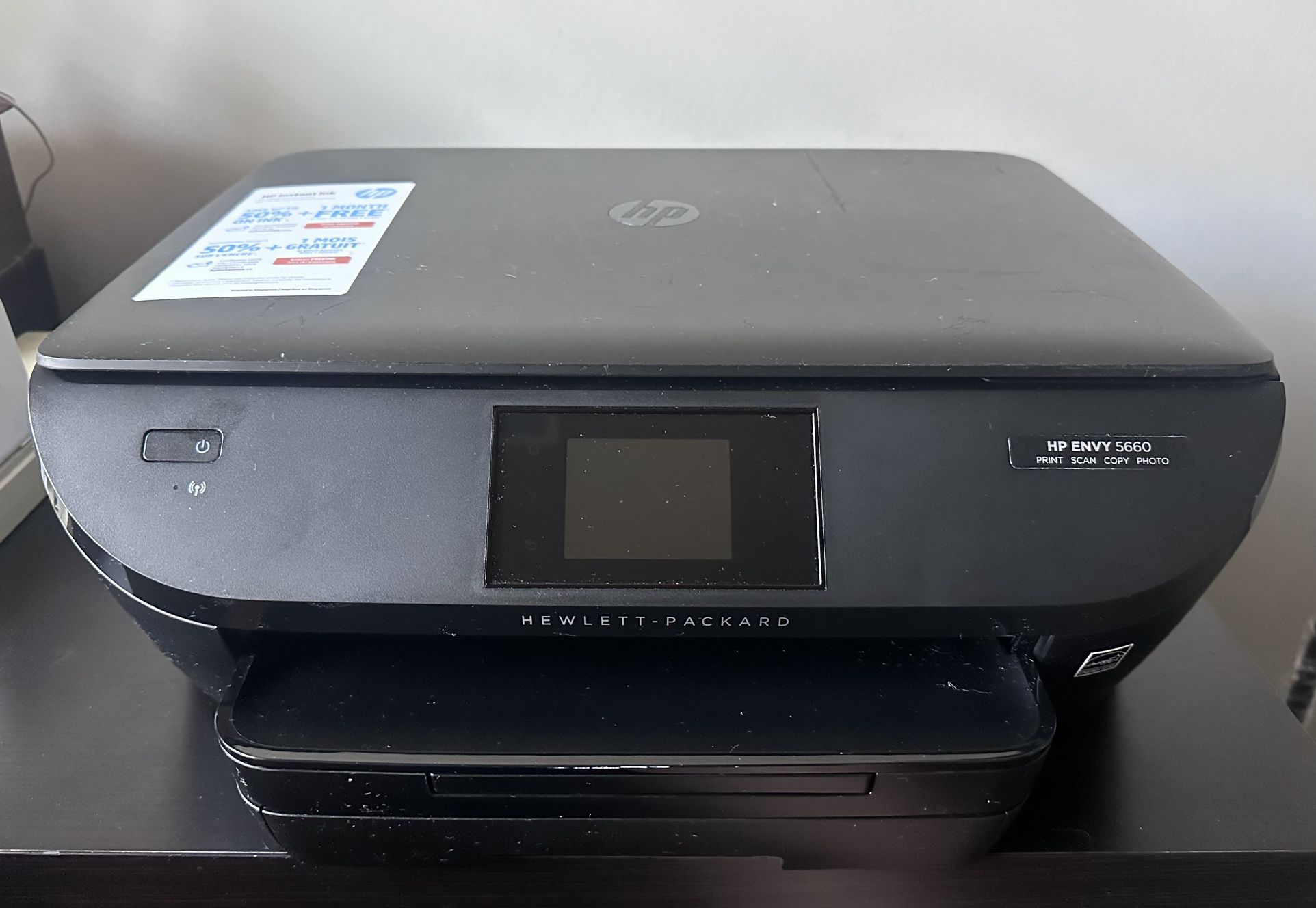 HP Printer Envy 5660. 