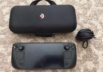 Steam deck oled 1tb with case
