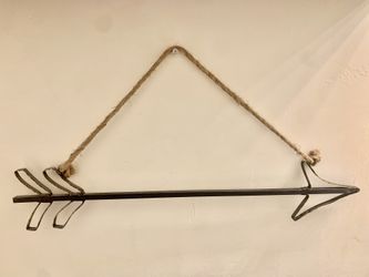 Rustic Iron Arrow Decor
