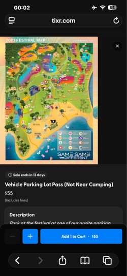 SSBD FESTIVAL VEHICLE PASS