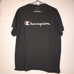 CHAMPION Dark Gray Graphic tee