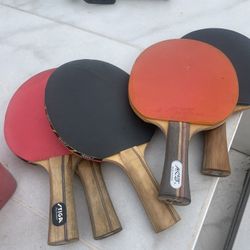 Ping Pong Paddles $5 Each 