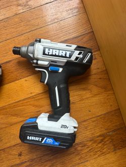 HART Cordless Drill + Battery (No Charger) – Used”