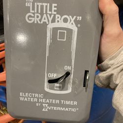 Little Grey Box. Electrical, Water Heater Timer Box
