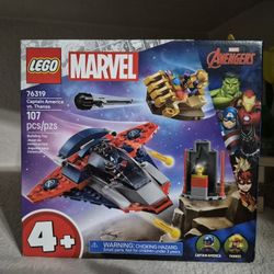 LEGO Marvel Captain America vs. Thanos Building Toy