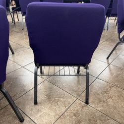 Purple conference/church seating